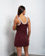 Two-Tone Mini Dress With Shorts