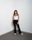 High Waist Flared Pants