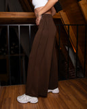Women's Full-Length Wide Drape Pants