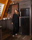 Women's Oversize Lounge Sweatshirt & Relaxed Straight-Leg Pants Set