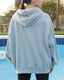 Women's Oversized Zip-Up Hoodie