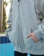 Women's Oversized Zip-Up Hoodie