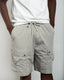 Cargo Shorts with Drawstring