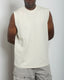 Straight Cut Sleeveless T-shirt