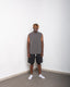 Straight Cut Sleeveless T-shirt