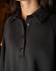 Women's Oversized Button-Up Collar Blouse