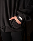 Women's Oversized Button-Up Collar Blouse