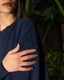 Oversized Crew Neck Long Sleeve Shirt