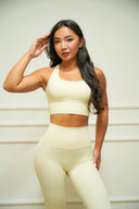 Cross Back Performance Two-Piece Set