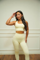 Cross Back Performance Two-Piece Set