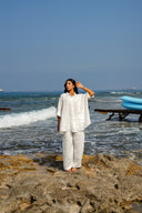 Women's Linen Wide-Leg Pants