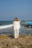 Women's Linen Wide-Leg Pants