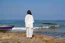 Women's Linen Wide-Leg Pants