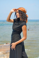Women's Top and Pleated Trousers Set