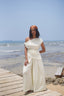 Women's Top and Pleated Trousers Set