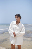 Women's Linen Shirt with Pocket