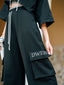 Three-Piece Set: Cropped Hoodie + Top + Pants