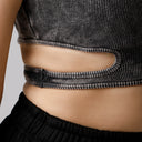 Short Open-Design Top
